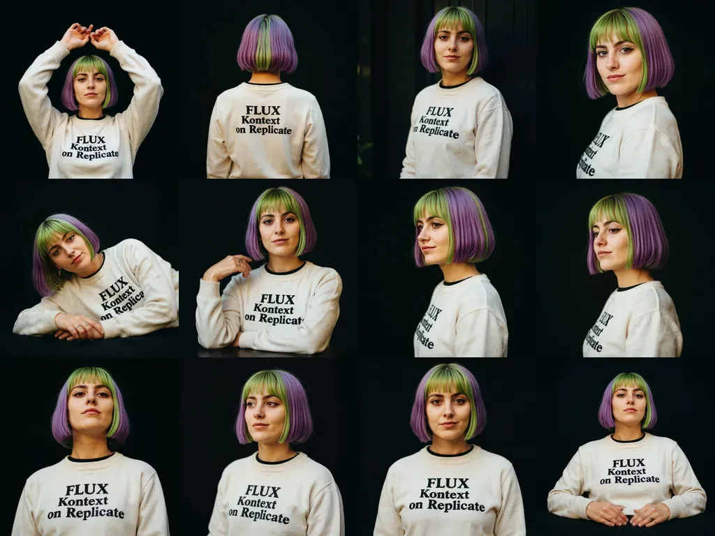 Grid of images
